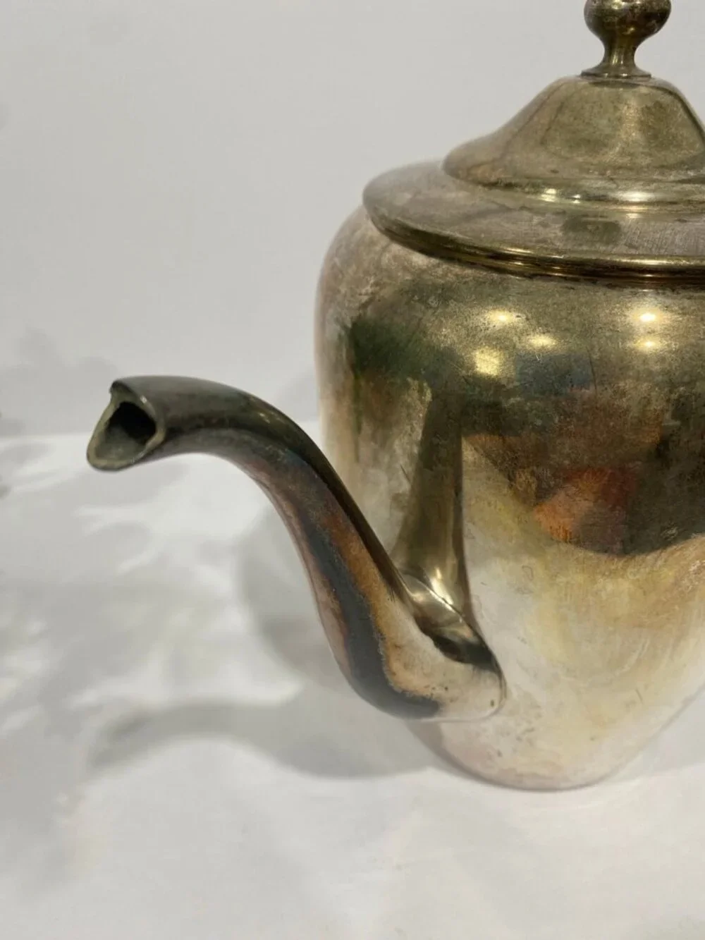 Vintage Antique FB Rogers Silver Plated Coffee Tea Serving Pot